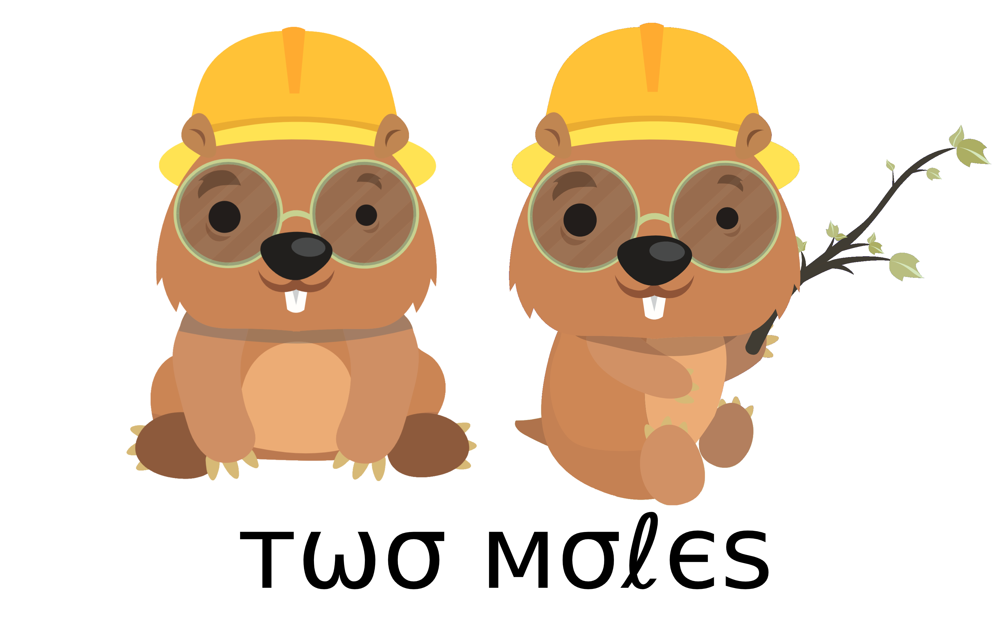 Two Moles Sewing Shop logo