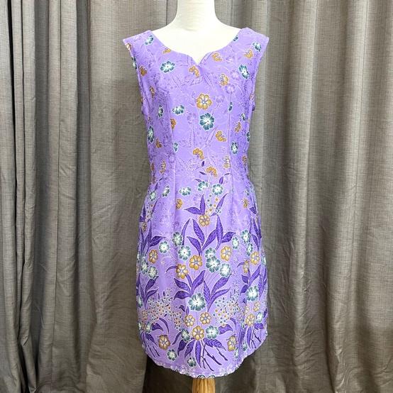 Handmade dress made in a dressmaking class