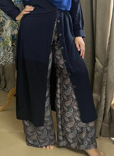 Handmade Palazzo Pants from a Two Moles sewing class