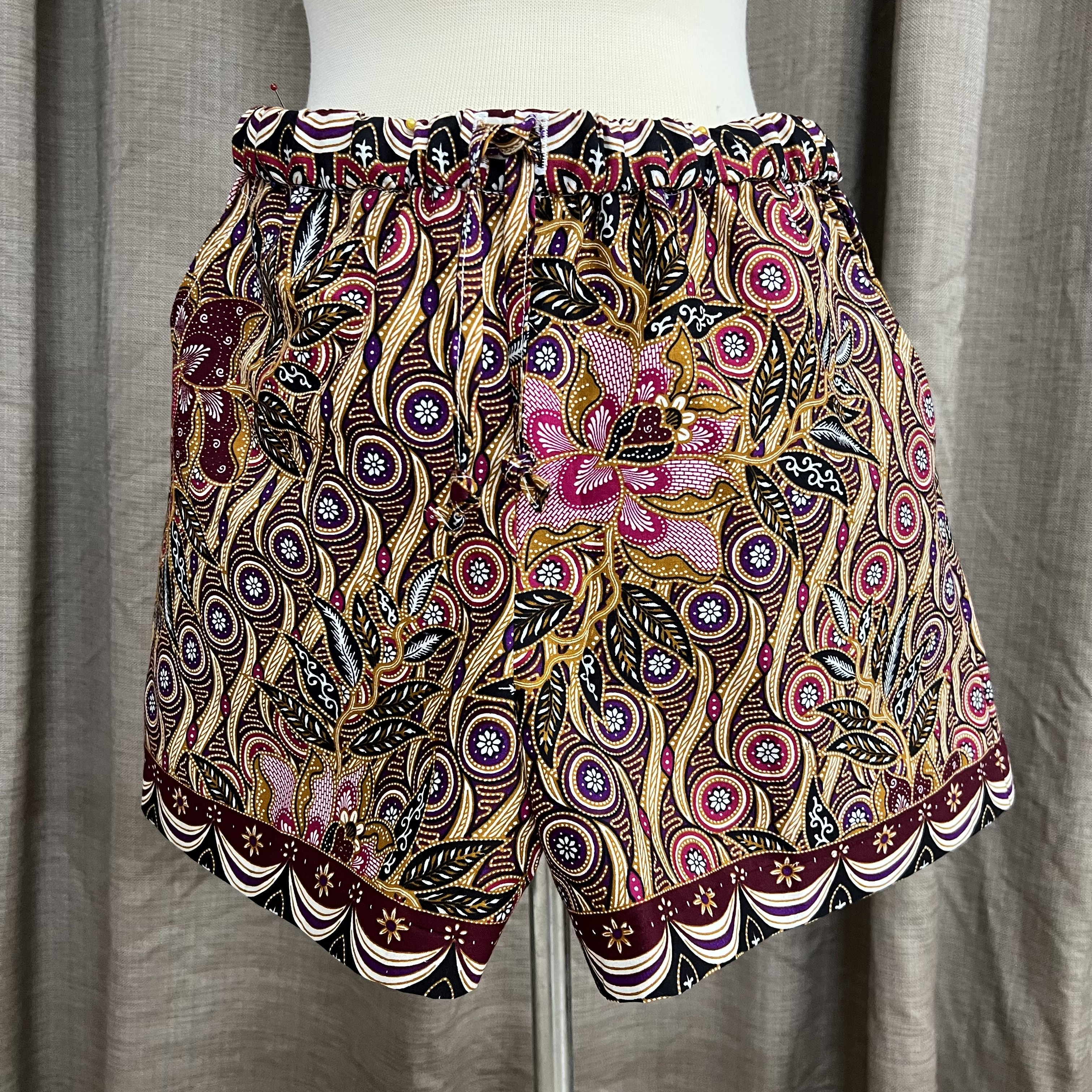 Handmade Shorts from a Two Moles sewing class