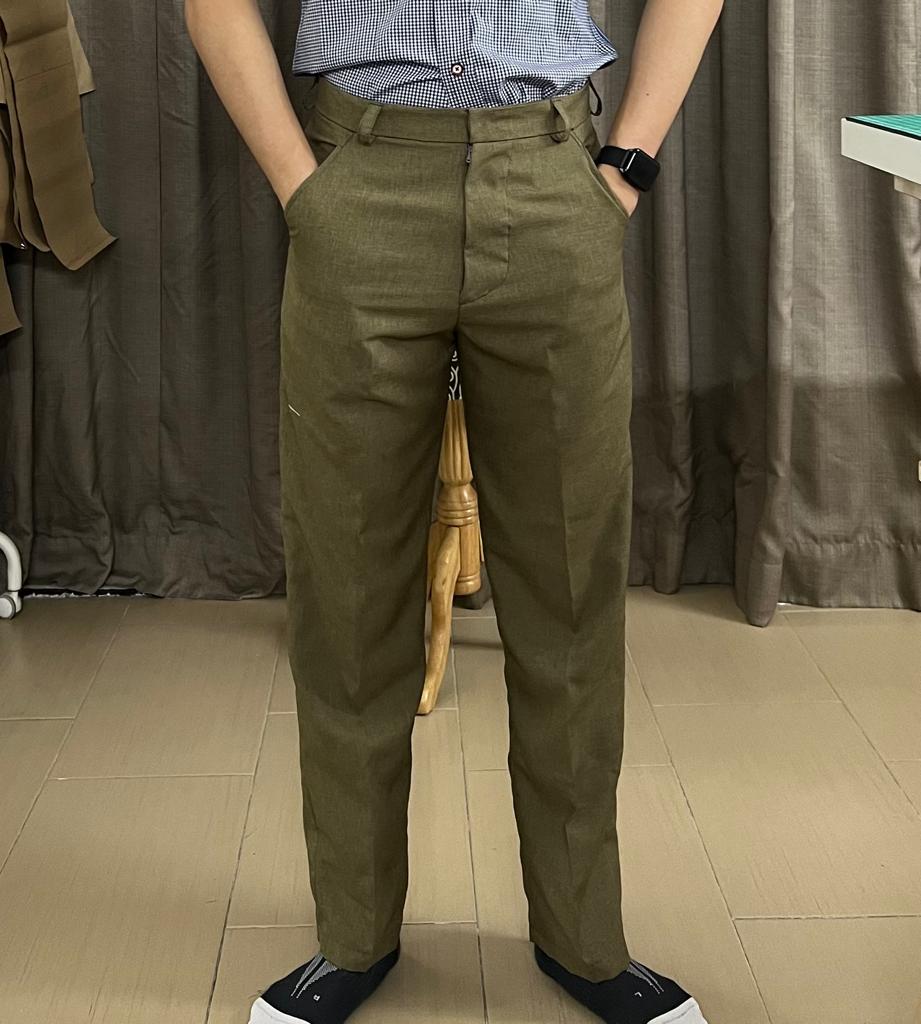Handmade Trousers from a Two Moles sewing class